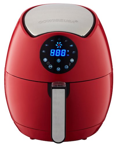 GoWISE USA GW22644 4th Generation 1400W Electric Air Fryer with Touch Screen Technology