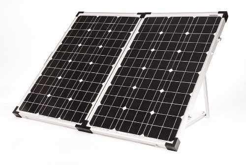 Go Power! GP-PSK-120 120W Portable Folding Solar Kit with 10 Amp Solar Controller