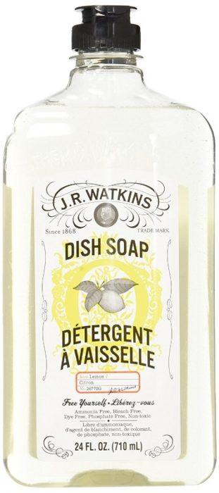 JR Watkins natrual dish soap