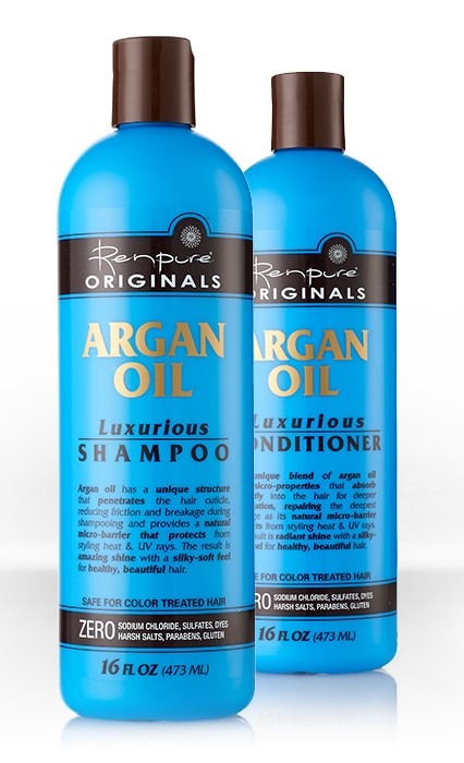 argan oil renpure eco friendly shampoo