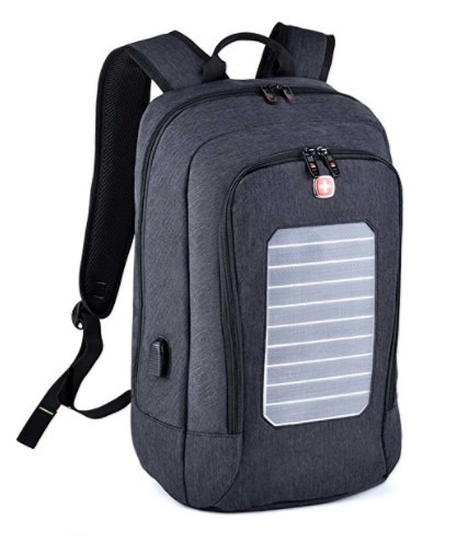 Fanspack Solar Powered Laptop Backpack