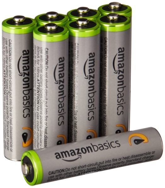 Amazon Basics High-Capacity Rechargeable Batteries