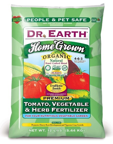 Dr. Earth Home Grown Organic Fertilizer for Vegetable Garden