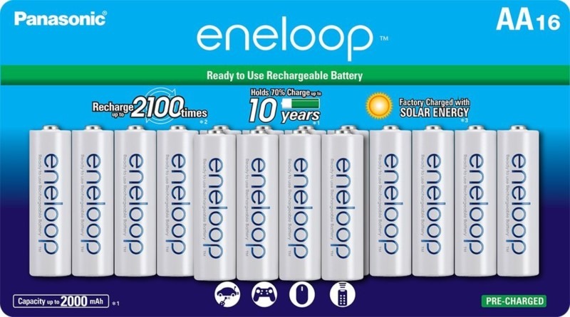 panasonic eneloop rechargeable batteries