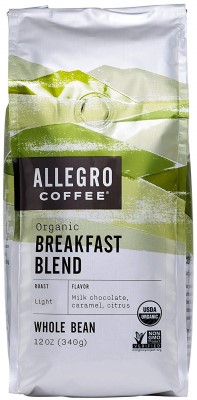allegro coffee breakfast blend