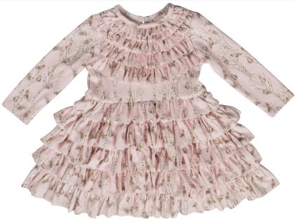 own nit organic baby girl dress