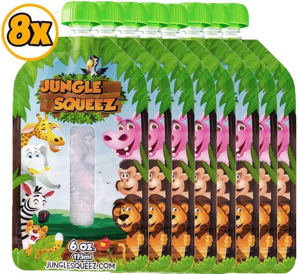 jungle squeez pouch